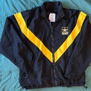 US Army APFU Physical Fitness Uniform Jacket Military Women’s Small windbreaker